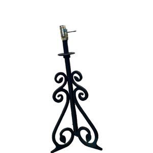 Metal Rustic Lamp Base LARGE and Heavy
